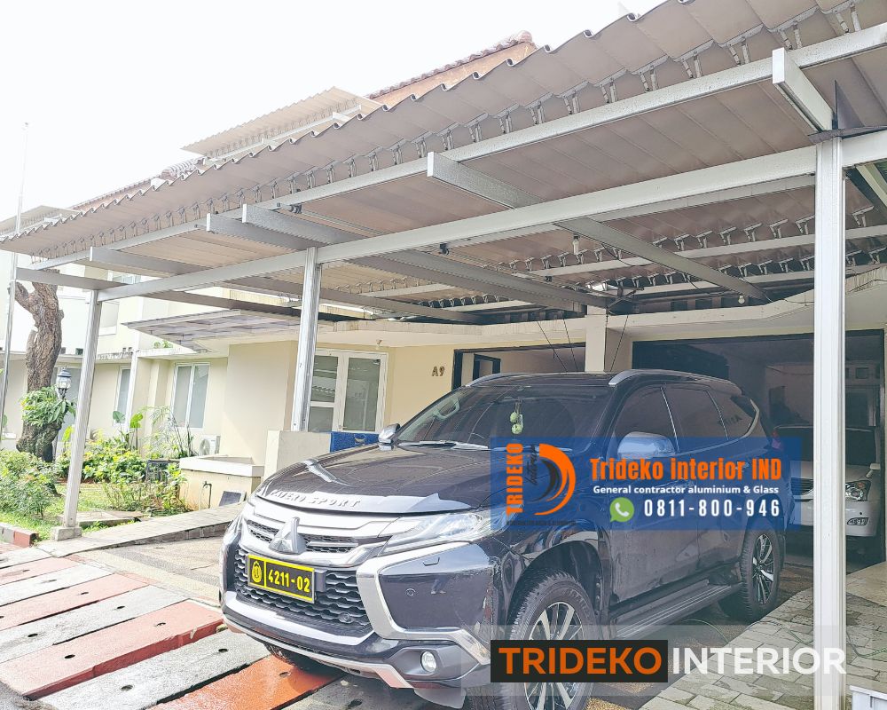 atap carport sistem buka tutup sunlouvre