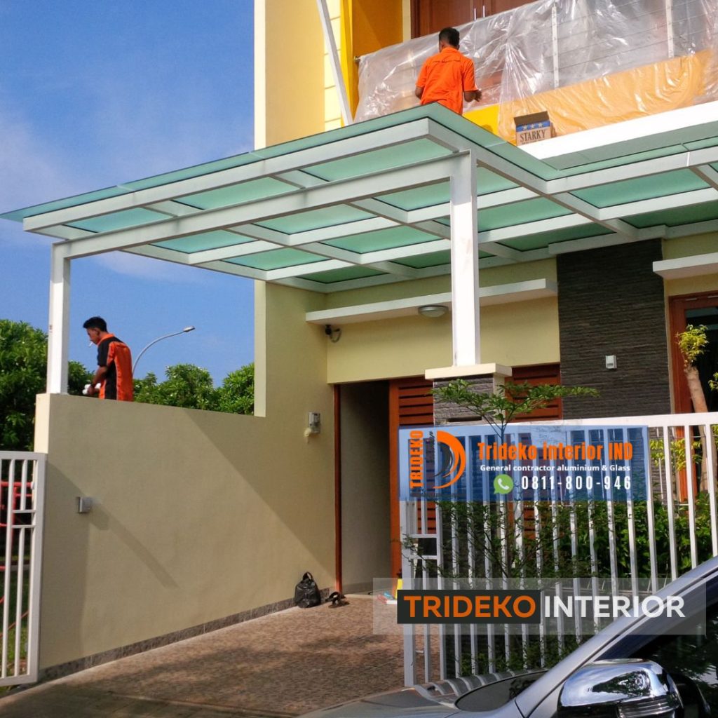 Atap Canopi Kaca Meruya Jakarta