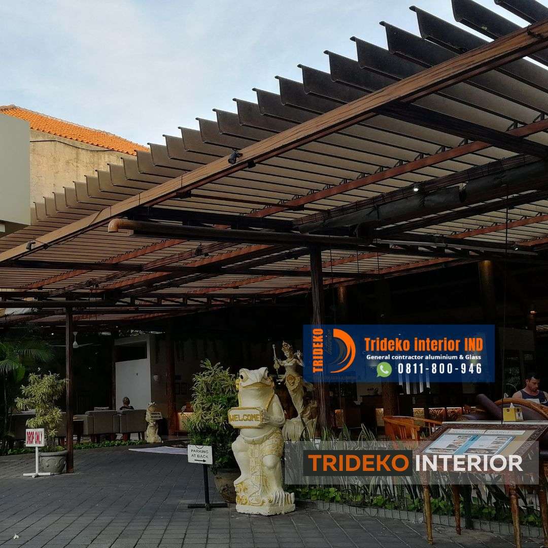 atap buka tutup sunlouvre