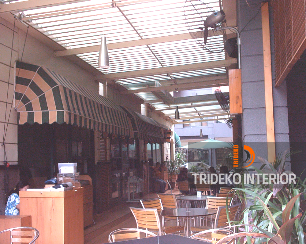 atap cafe buka tutup sunlouvre