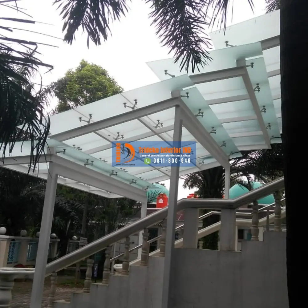 Canopy Kaca Spider Elegan