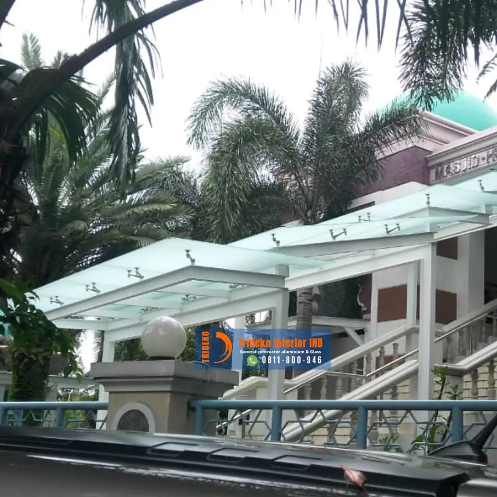 Canopy Kaca Spider Elegan