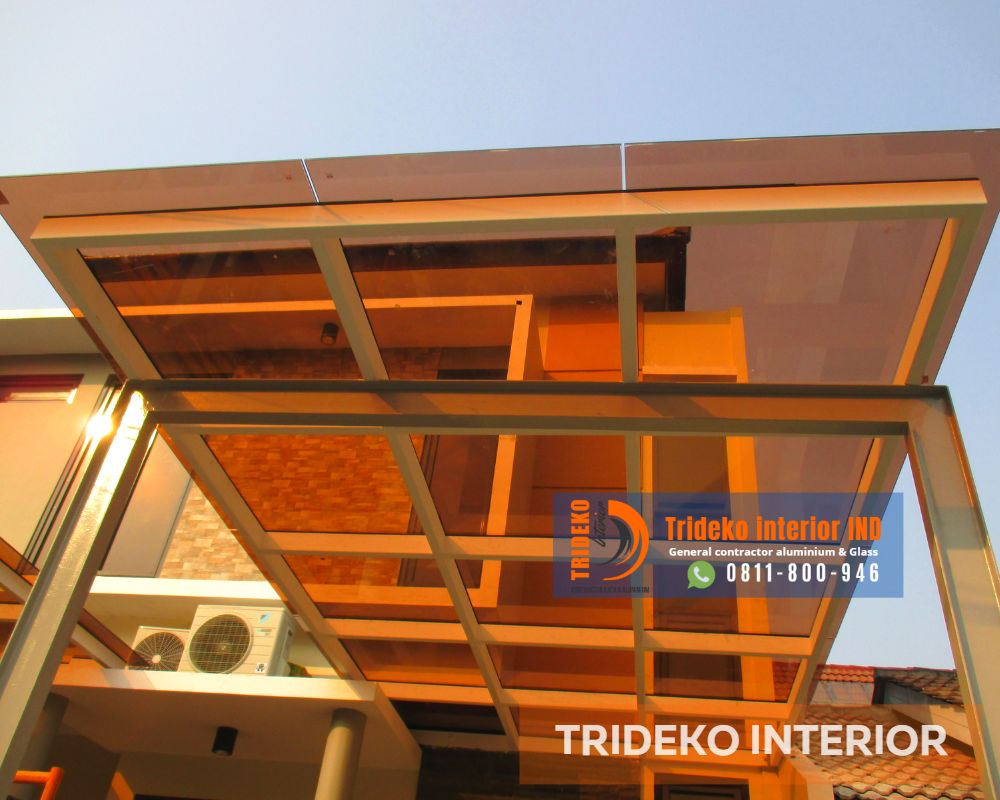 Transformasi Elegan Atap Canopy Pak Leko di BSD Tangerang