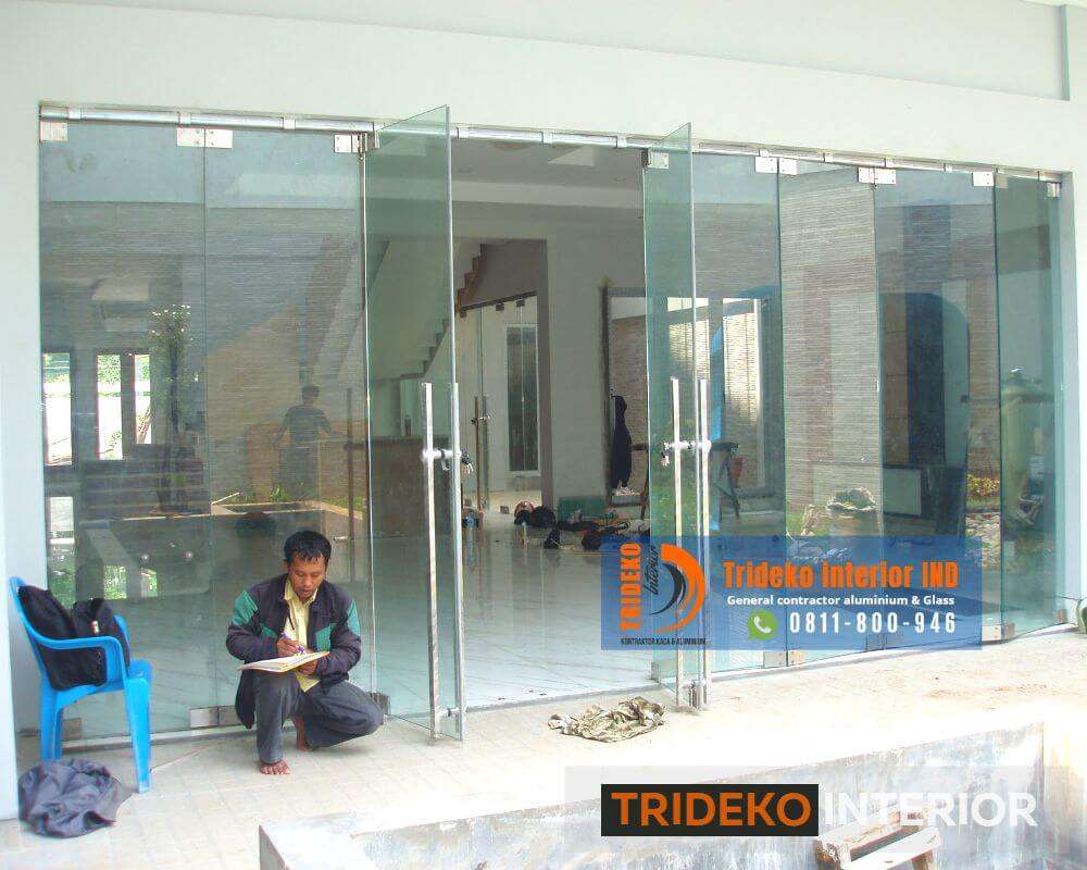 Pintu Lipat Frameless