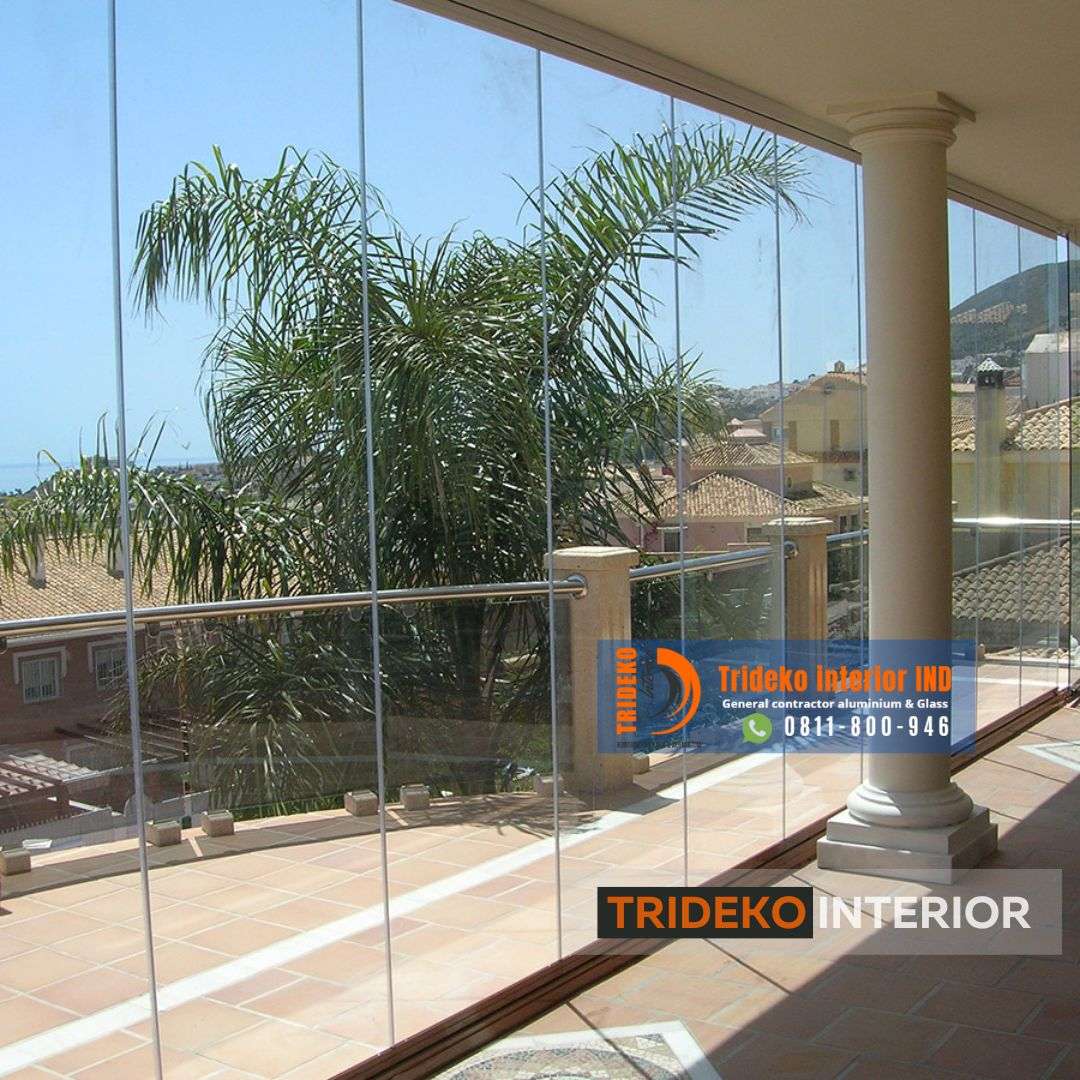Pintu Lipat Frameless