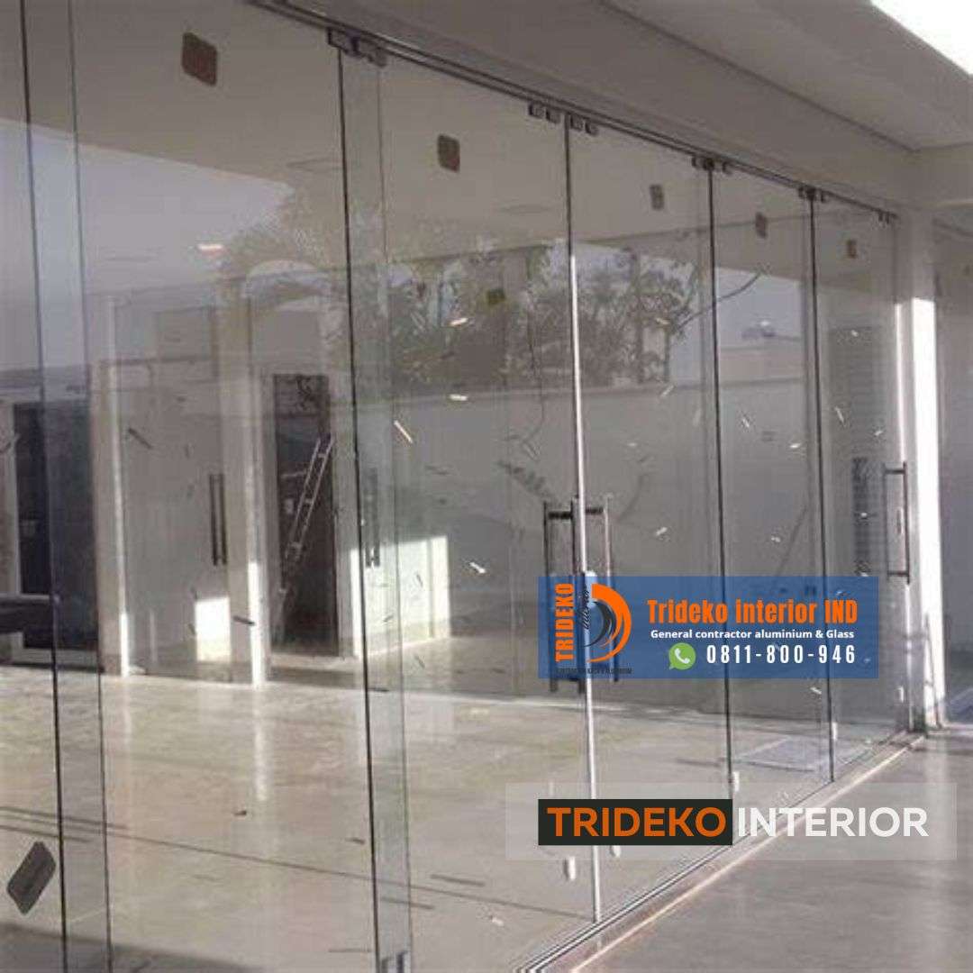 Pintu Lipat Frameless