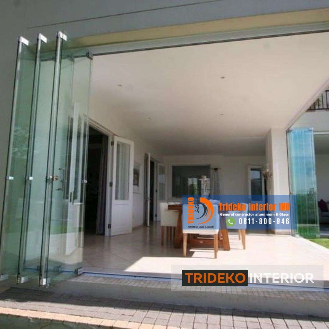 Pintu Lipat Frameless