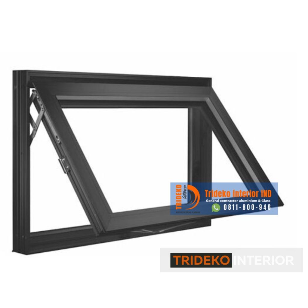 Jendela Casement Aluminium