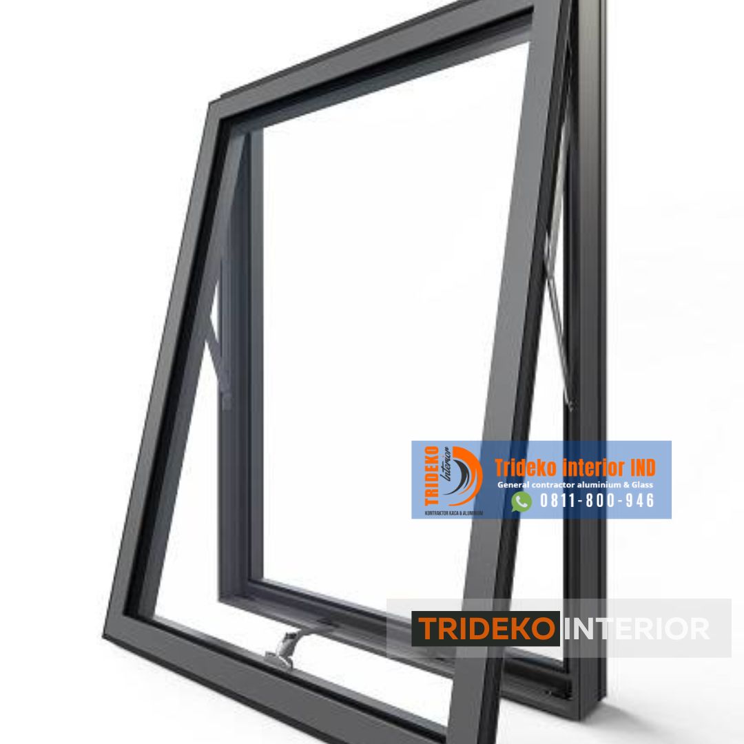 Jendela Casement Aluminium