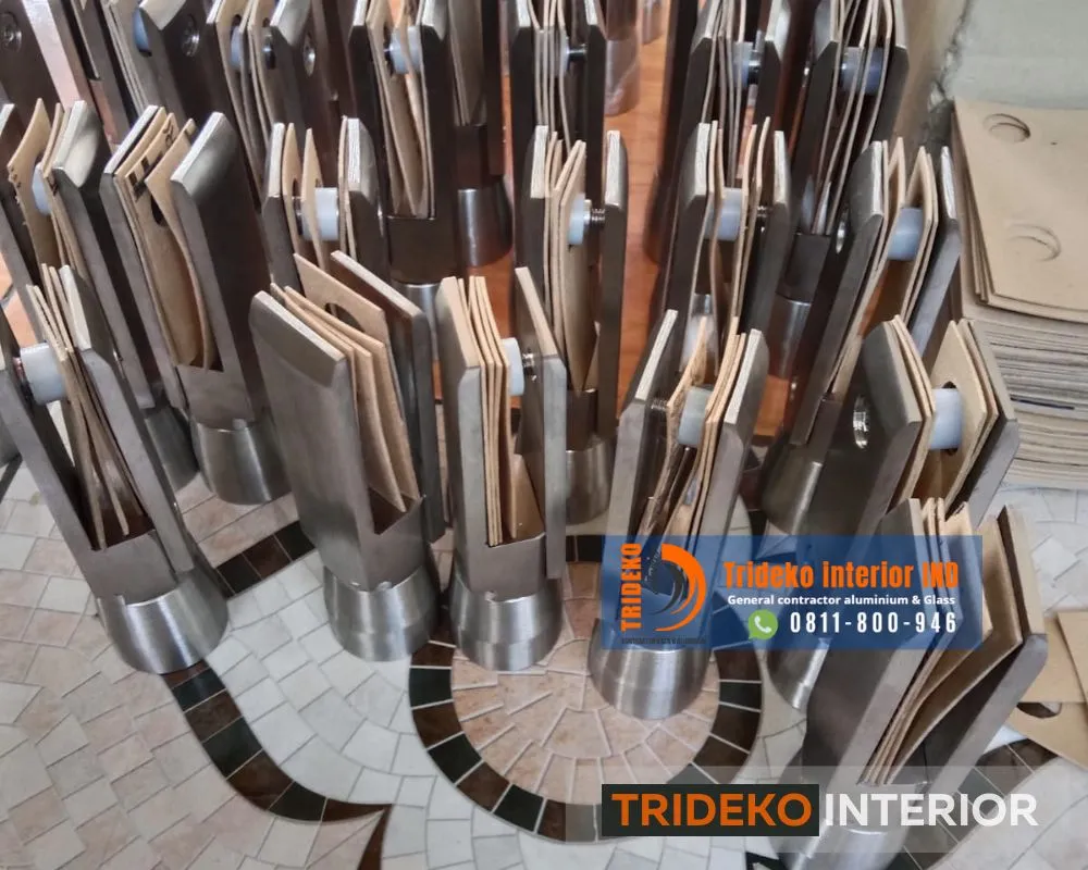 Spigot Kaca Frameless harga terjangkau