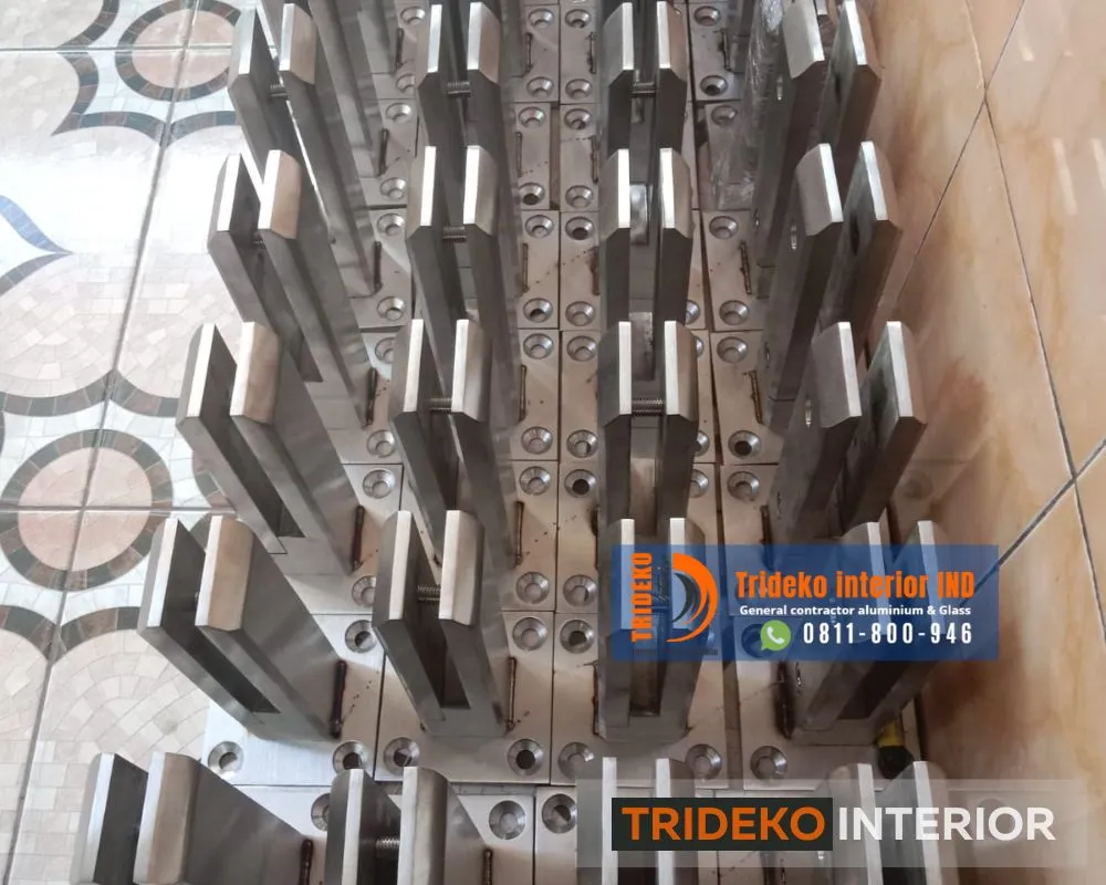 Spigot Kaca Frameless harga terjangkau
