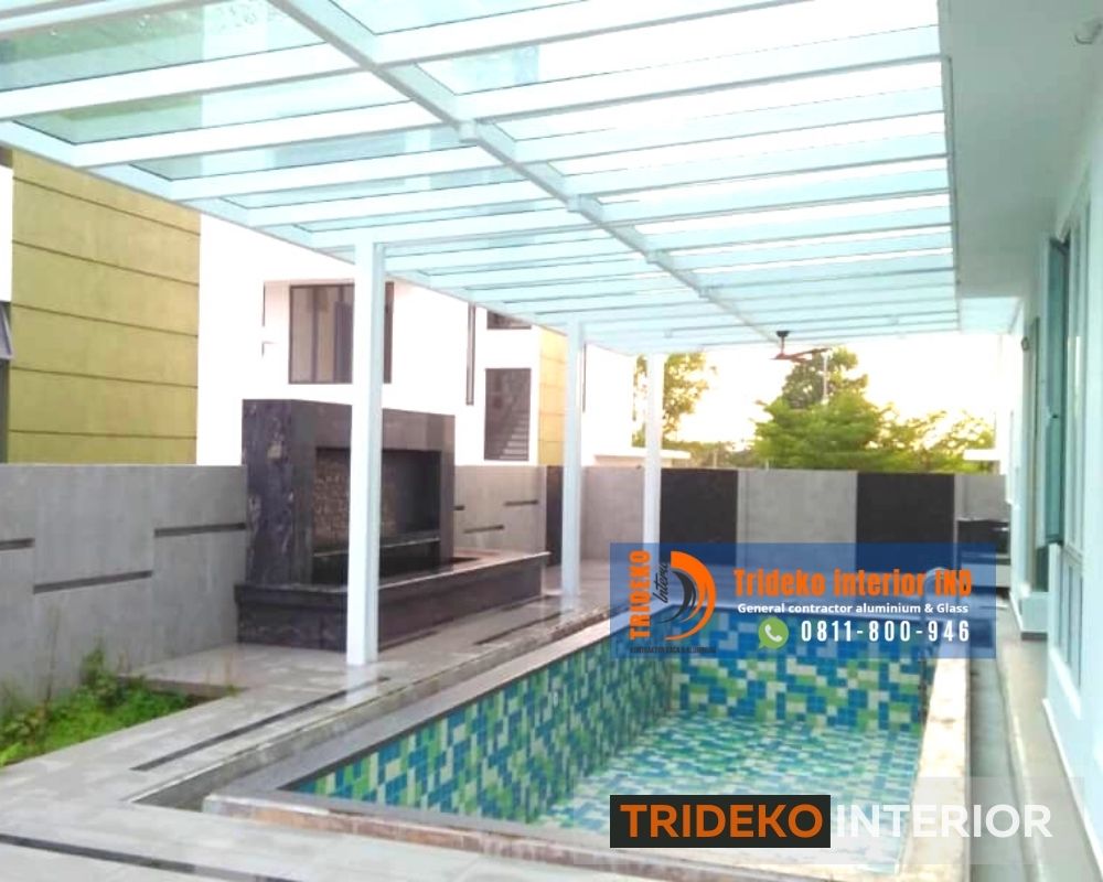 kontraktor kanopi kaca tempered & laminated