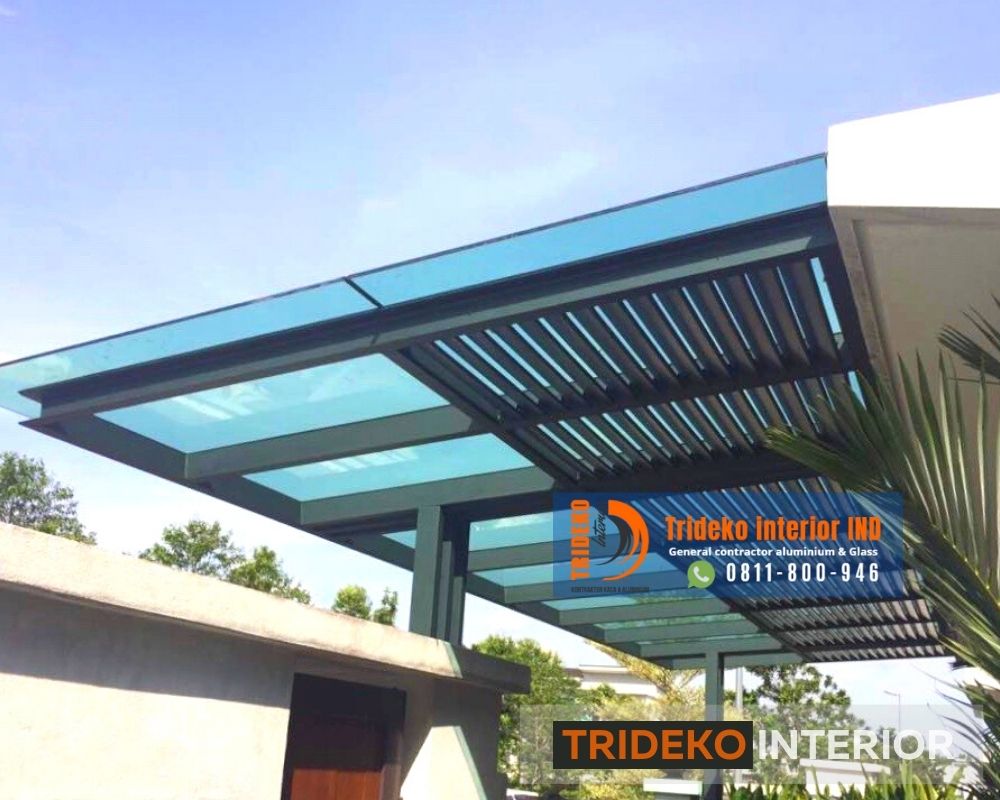 kontraktor kanopi kaca tempered & laminated