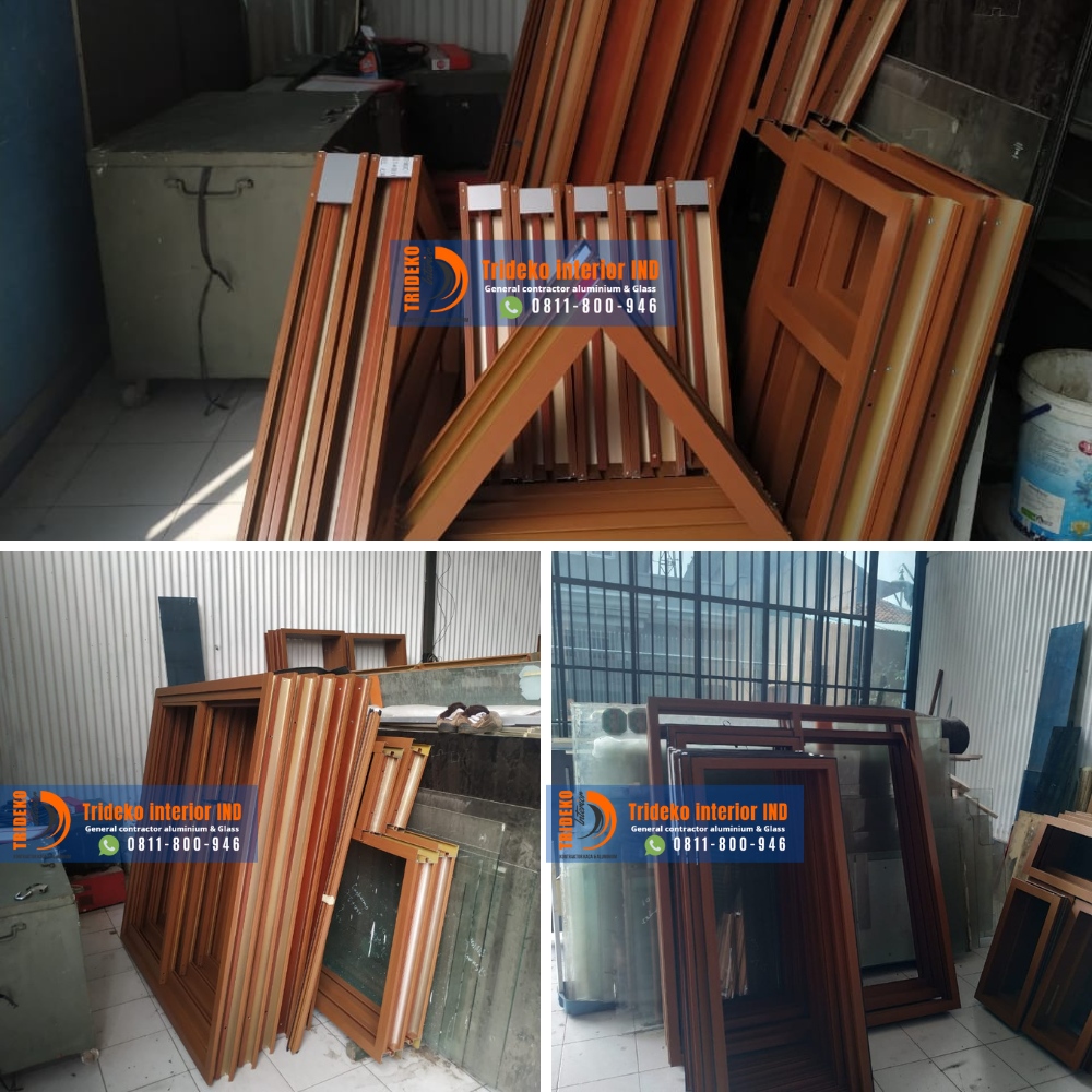 Jenis Kusen Aluminium Jendela