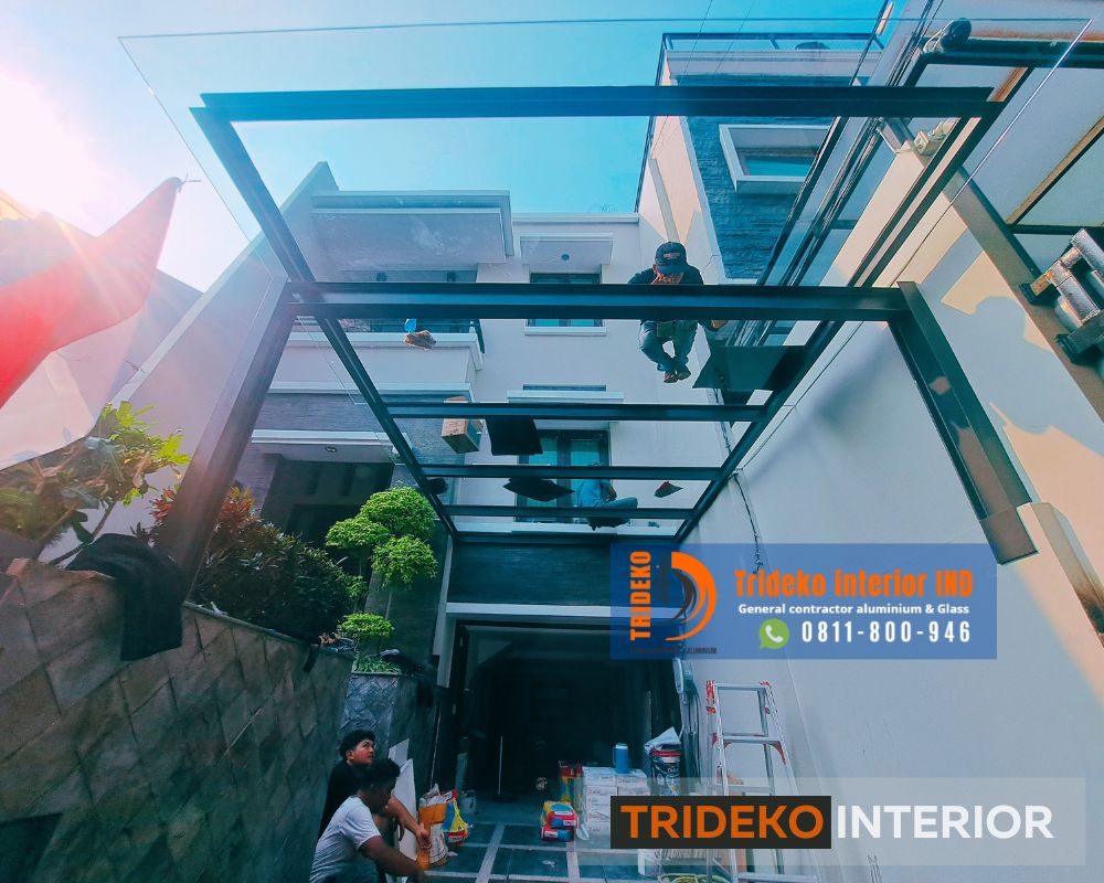 Atap Kaca 12 mm Clear Asahimas Atap Kaca 12 Mm