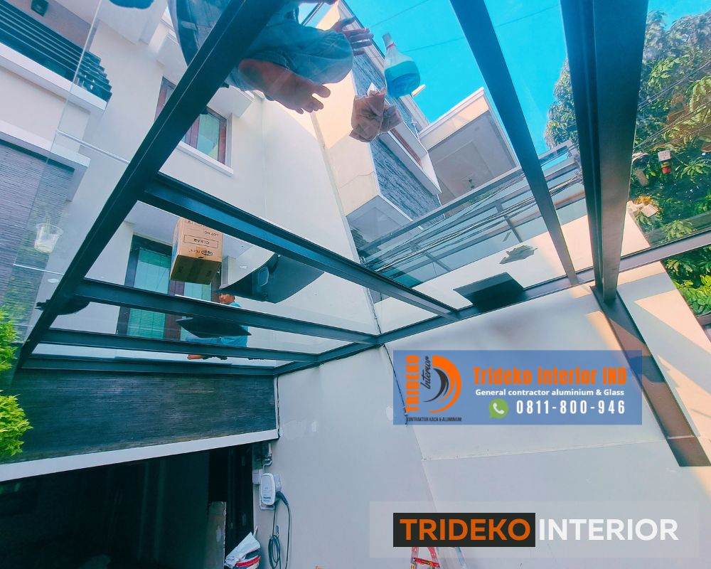 Atap Kaca 12 mm Clear Asahimas Atap Kaca 12 Mm