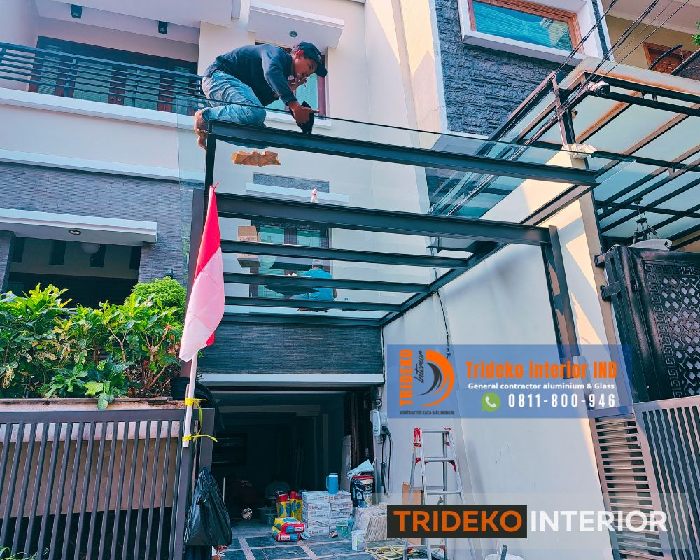 Atap Kaca 12 mm Clear Asahimas Atap Kaca 12 Mm