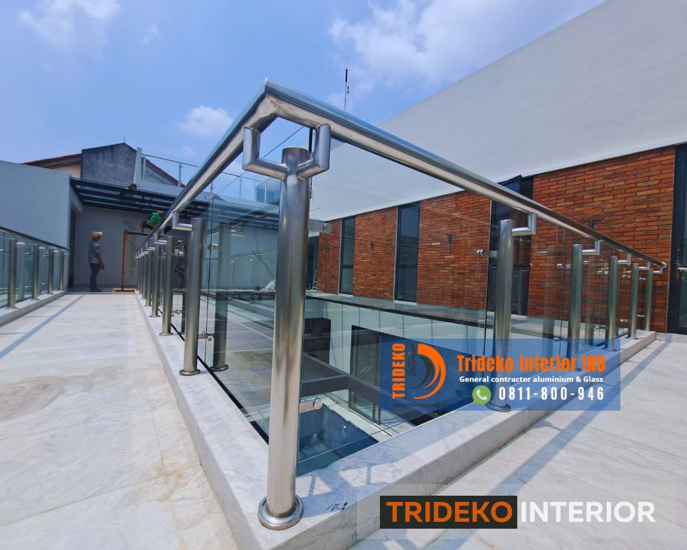 Railing Kaca Laminated vs Tempered Railing Kaca Laminated vs Tempered