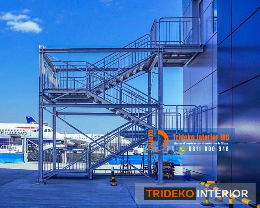 Tangga Darurat Gedung Tangga Darurat Gedung