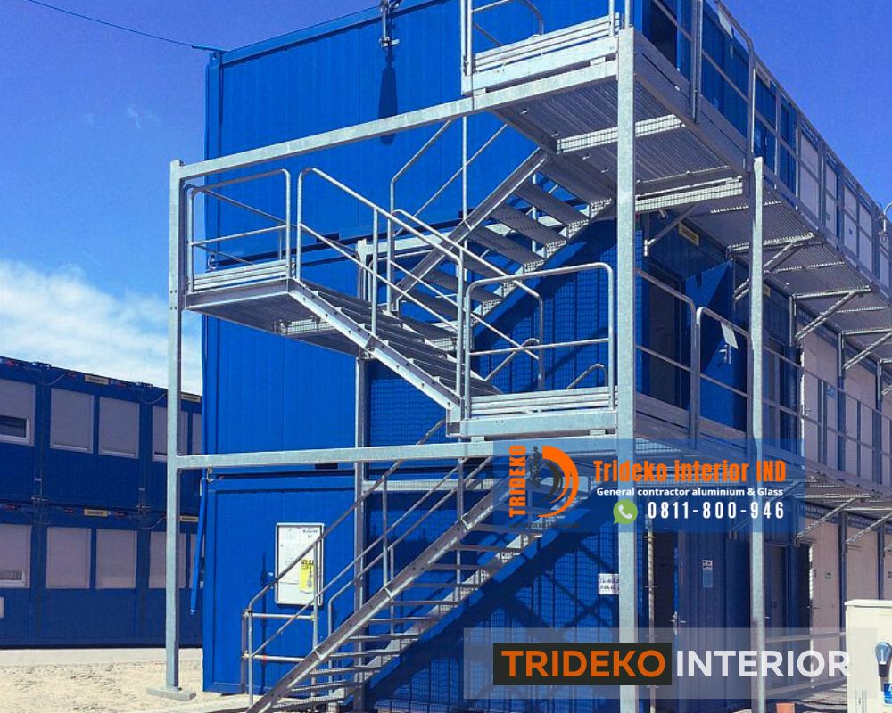 Tangga Darurat Gedung Tangga Darurat Gedung