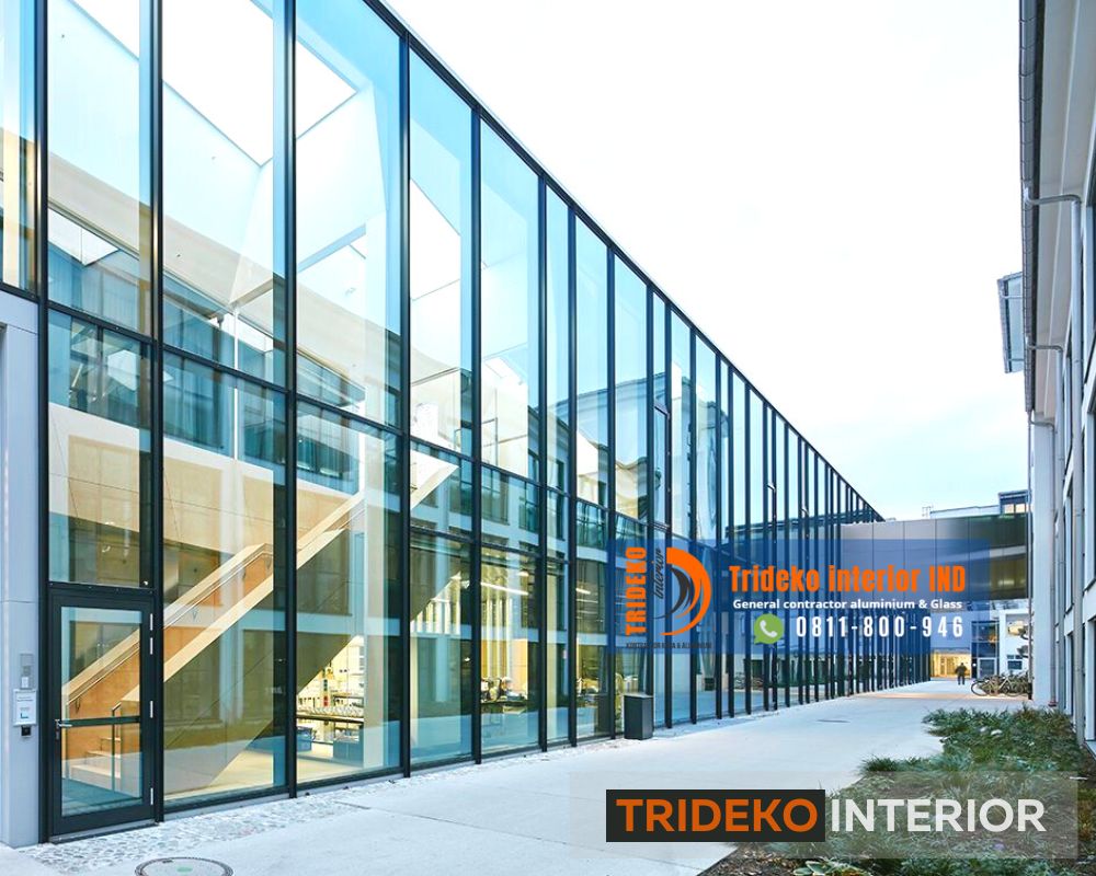 Kaca Tempered untuk Fasad Bangunan kaca tempered untuk fasad bangunan