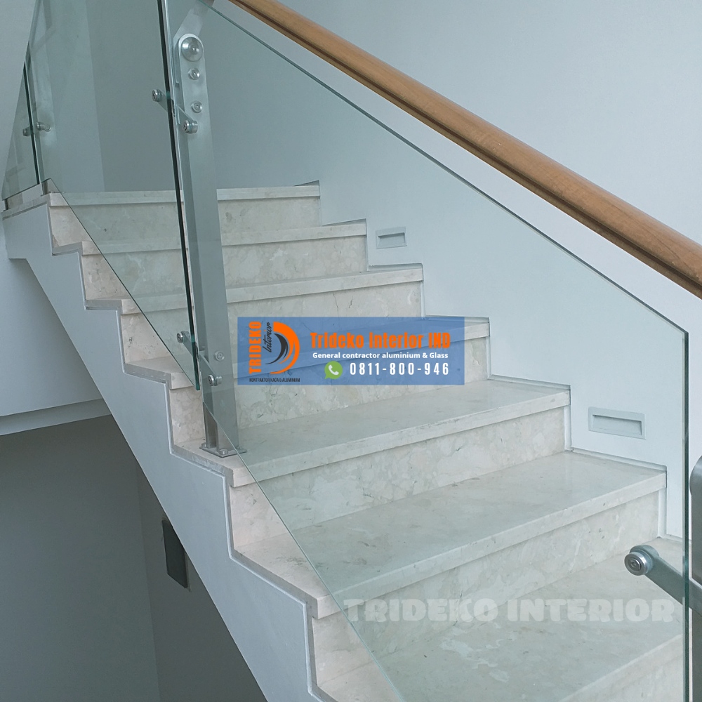 Desain Railing Kaca Tempered Minimalis Desain Railing Kaca Tempered Minimalis