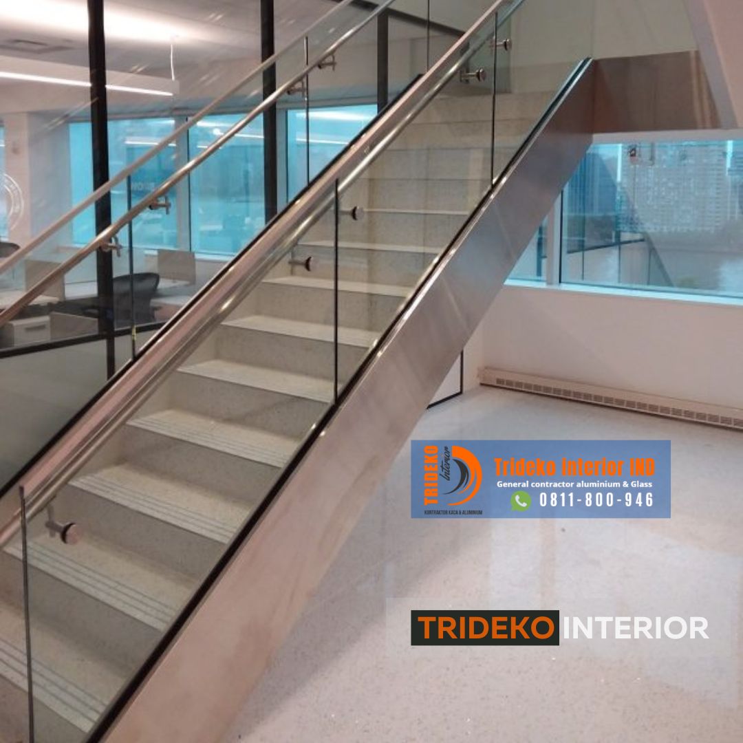 Harga Railing Kaca Minimalis Tempered Laminated per Meter Terbaru Harga Railing Kaca Minimalis