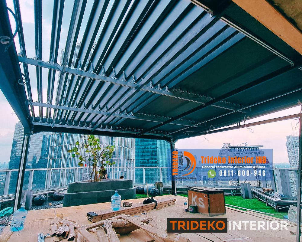 Atap Rooftop Otomatis Buka Tutup Atap Rooftop Otomatis Buka Tutup