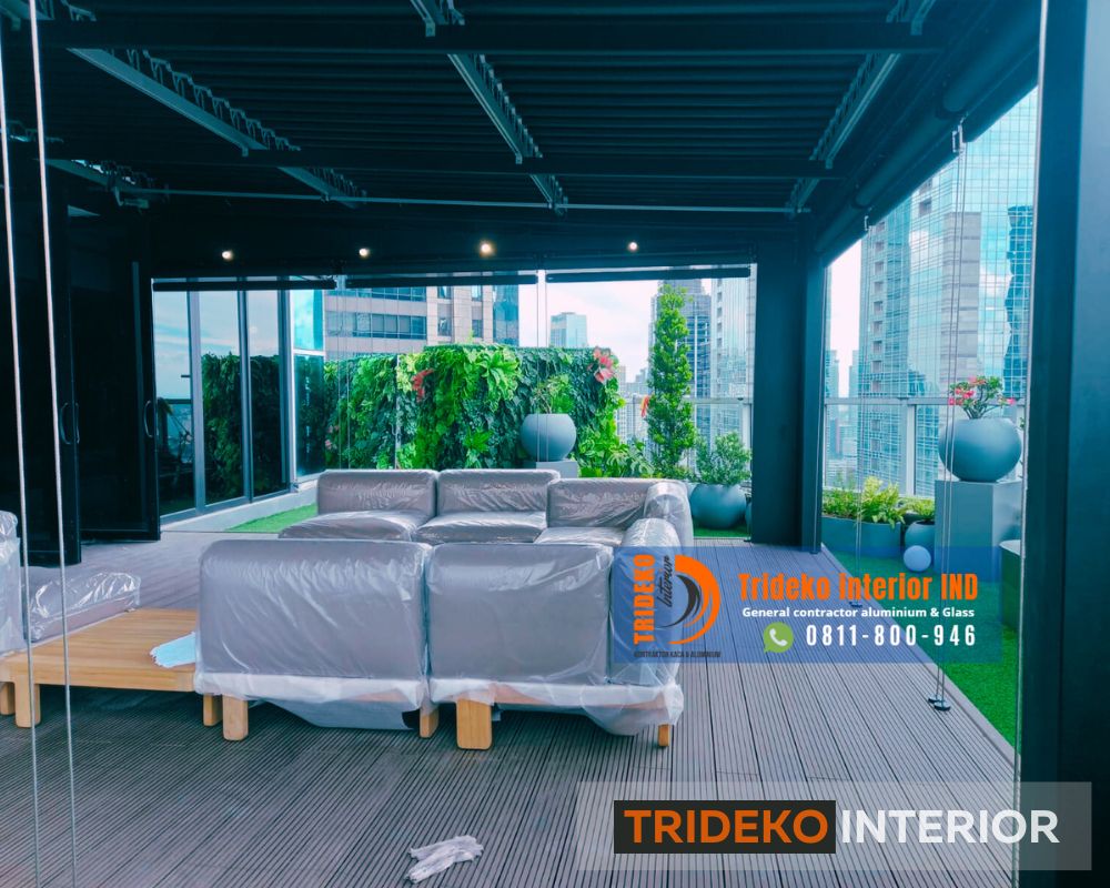 Atap Rooftop Otomatis Buka Tutup Atap Rooftop Sunlouvre