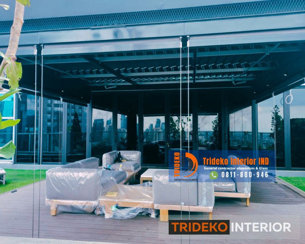 Atap Rooftop Otomatis Buka Tutup Atap Rooftop Sunlouvre