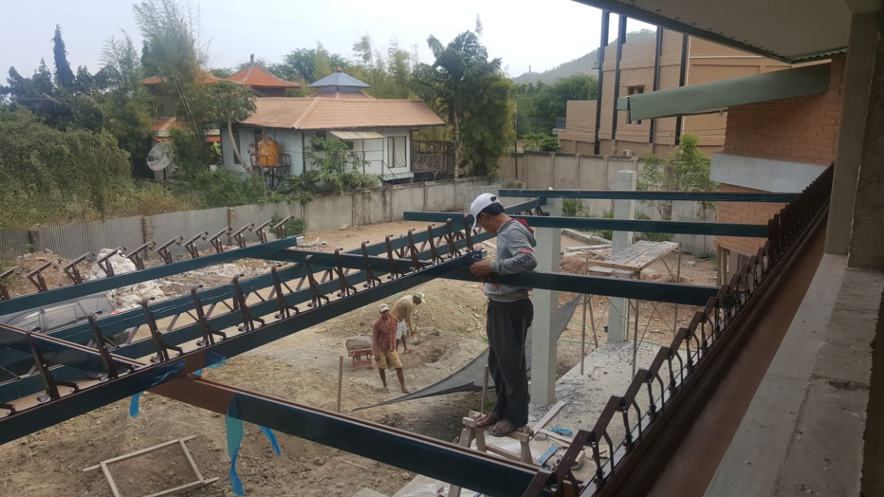 Home Struktur Rangka Aluminium Sunlouvre