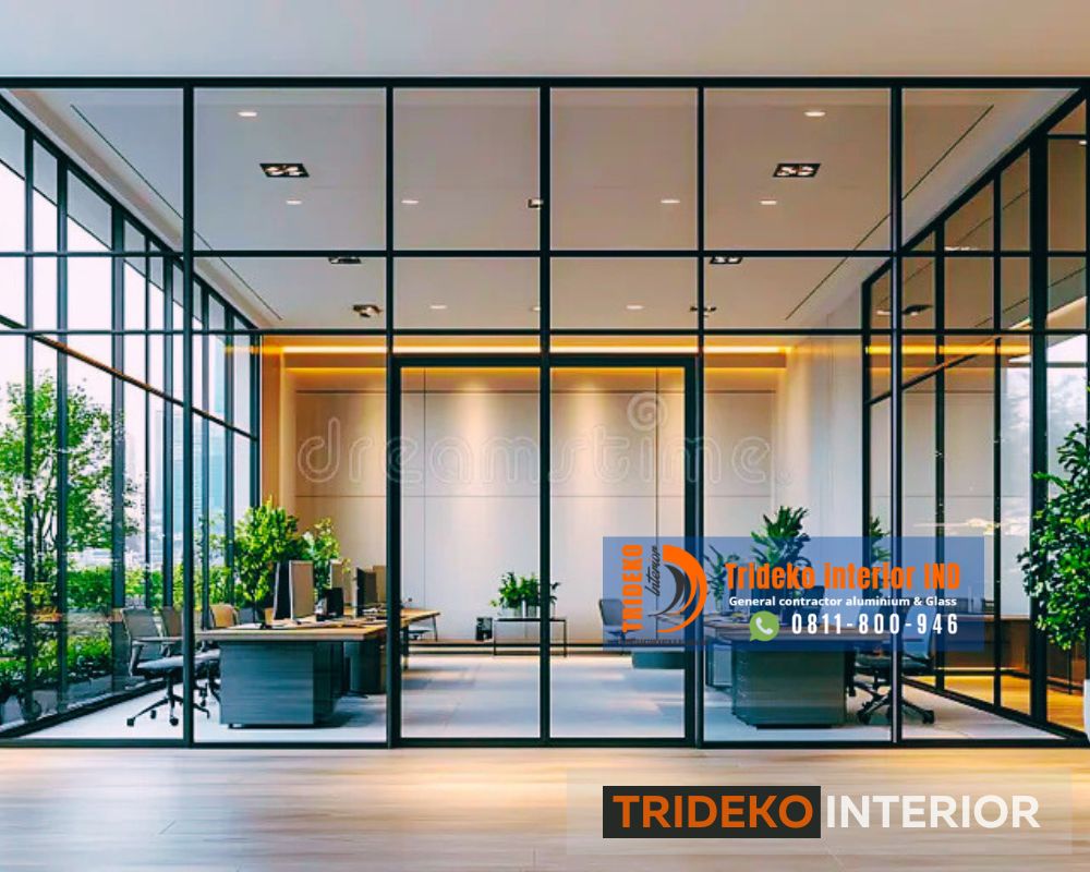 Partisi Aluminium Minimalis partisi aluminium minimalis