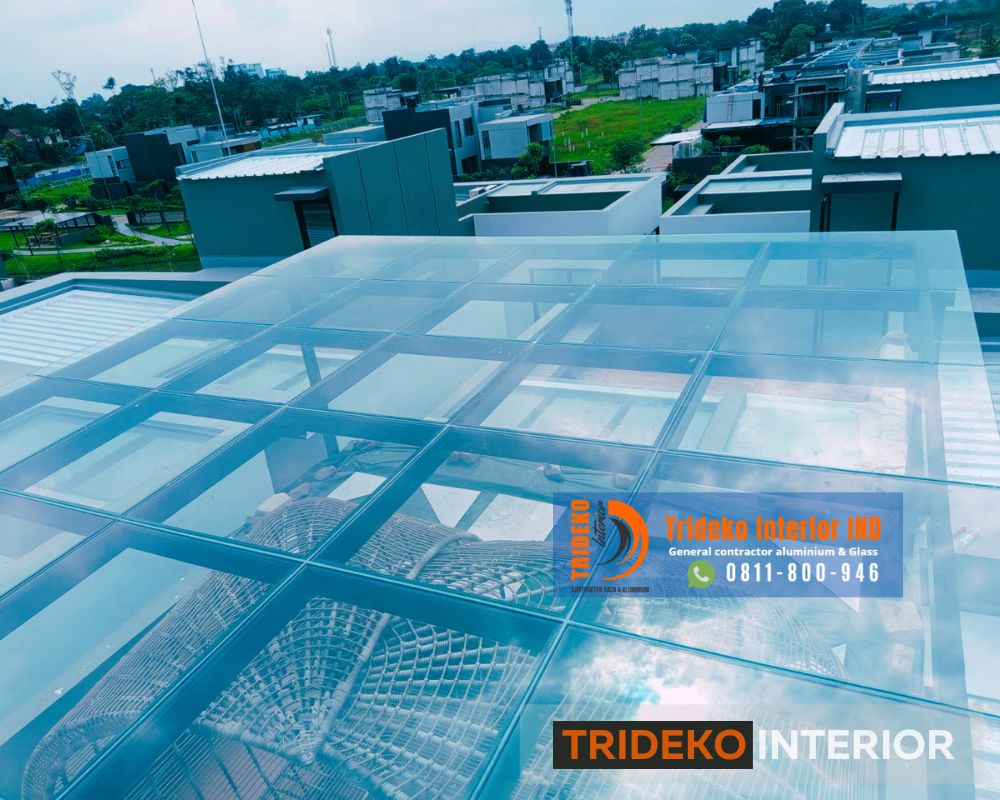 Home Rooftop Atap Kaca Minimalis